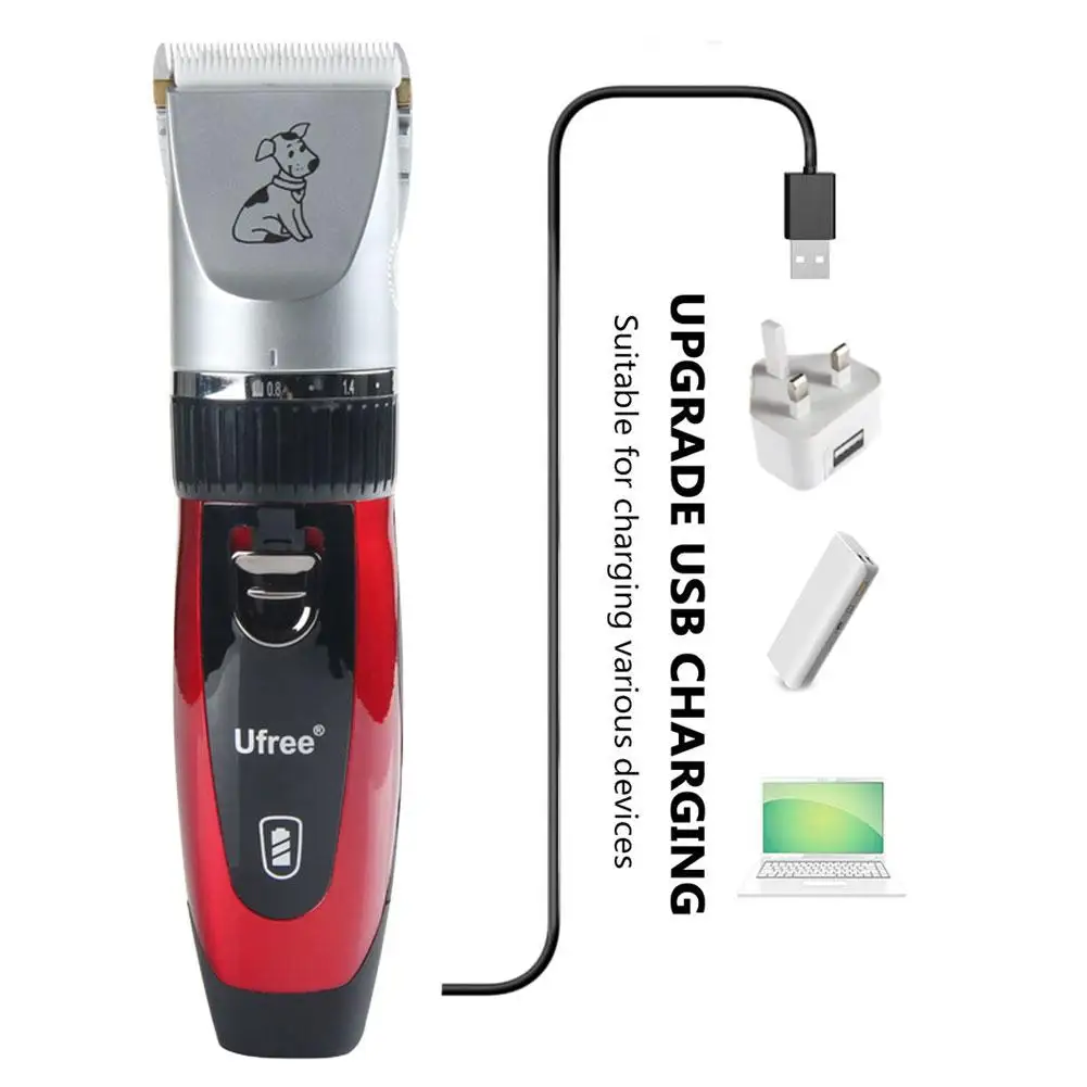 Hair Grooming Kit Pet Hair Clipper Rechargeable Cordless Dog Electric Trimmers Professional Hair Grooming Kit For Cats Dogs
Hair Grooming Kit Pet Hair Clipper Rechargeable Cordless Dog Electric Trimmers Professional Hair Grooming Kit For Cats Dogs