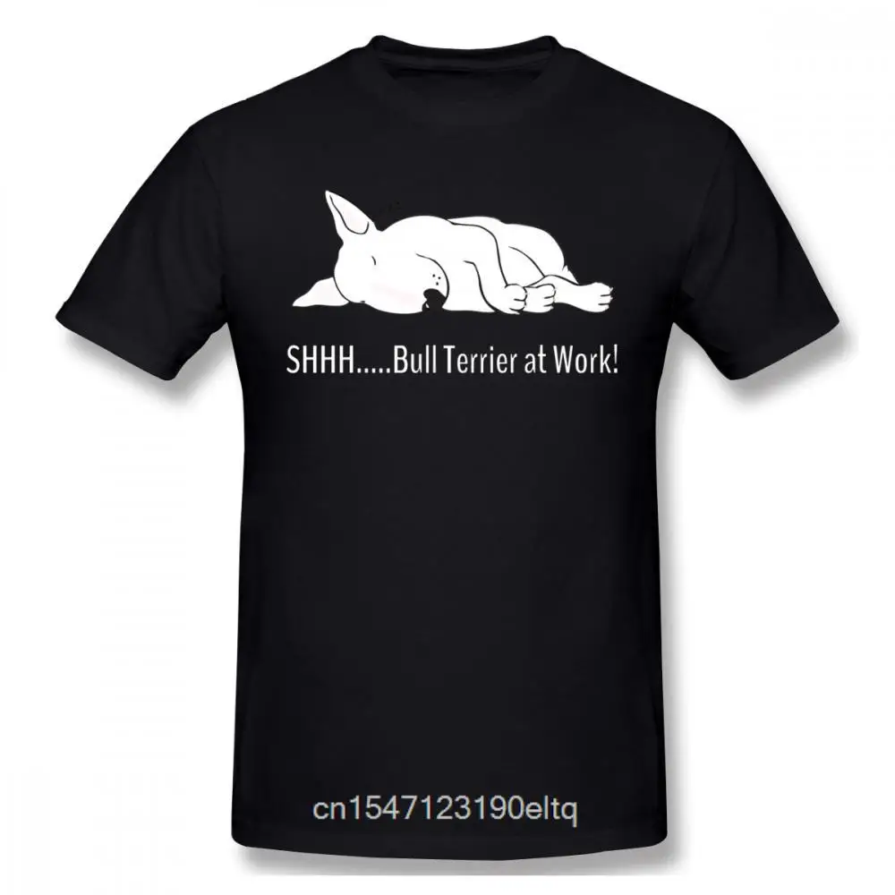 Bull Terrier At Work Men T Shirt Hip Hop Car-styling Big Size O-neck Cotton Short Sleeve Custom Men's Shirts
Bull Terrier At Work Men T Shirt Hip Hop Car-styling Big Size O-neck Cotton Short Sleeve Custom Men's Shirts