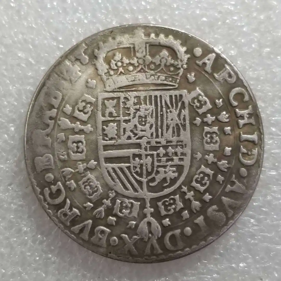 Римская монета 1649, Серебряная Памятная монета, аксессуары в подарок 
Римская монета 1649, Серебряная Памятная монета, аксессуары в подарок