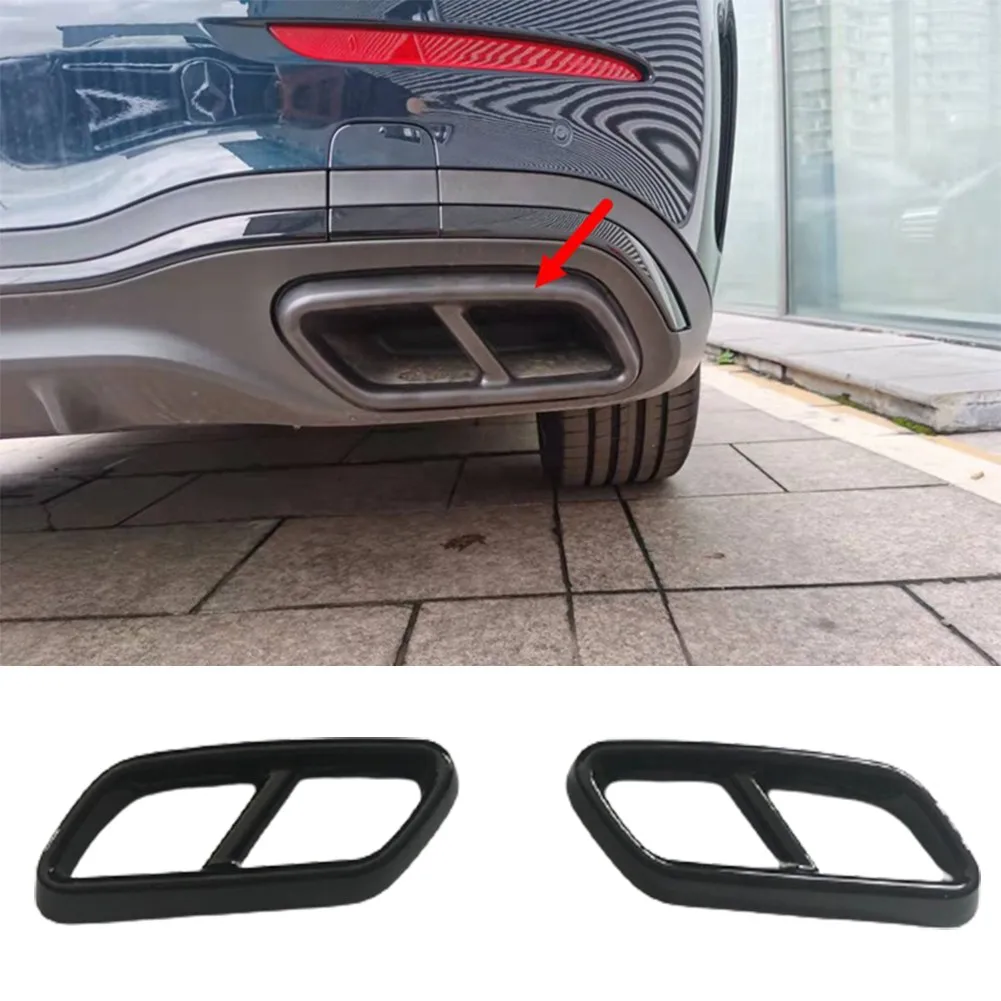 Car Styling Tail Throat Exhaust Pipe For Benz New C-Class Muffler Sticker Muffler Tip Auto Accessories 2PCS
Car Styling Tail Throat Exhaust Pipe For Benz New C-Class Muffler Sticker Muffler Tip Auto Accessories 2PCS