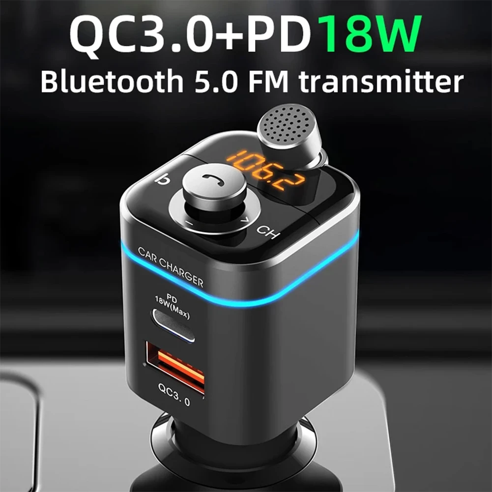 18 Вт Bluetooth 5,0 Автомобильный FM-передатчик, микрофон, беспроводное автомобильное зарядное устройство, громкая связь, Type-c PD, быстрая зарядка, Пр...
18 Вт Bluetooth 5,0 Автомобильный FM-передатчик, микрофон, беспроводное автомобильное зарядное устройство, громкая связь, Type-c PD, быстрая зарядка, Пр...