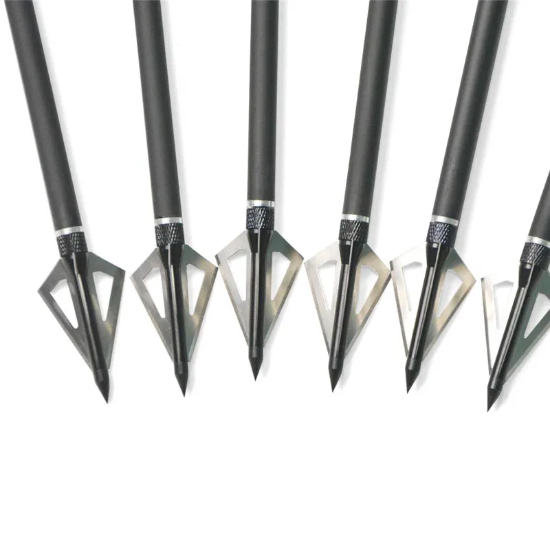 6/12Pcs 30" Archery Carbon Arrow Spine 500 Carbon Arrows With Hunting Broadhead For Bow Shooting Hunting Training Accessories
6/12Pcs 30" Archery Carbon Arrow Spine 500 Carbon Arrows With Hunting Broadhead For Bow Shooting Hunting Training Accessories