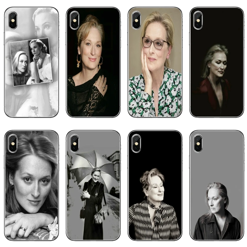 Meryl Streep Art Silicone Phone Case For Xiaomi Redmi 9T 9C 9A 7 7A K20 6 6A S2 Note 9S 9 8 8T 5A Pro | Мобильные телефоны и