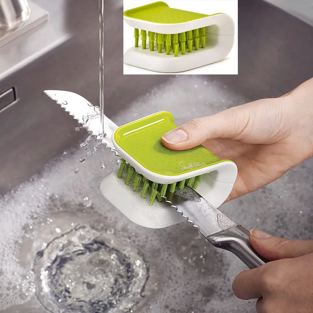 1Pcs U-Shaped Knife and Cutlery Cleaner Brush Home Kitchen Cleaning Brushes Bristle Scrub Kitchen Washing Non-Slip
1Pcs U-Shaped Knife and Cutlery Cleaner Brush Home Kitchen Cleaning Brushes Bristle Scrub Kitchen Washing Non-Slip