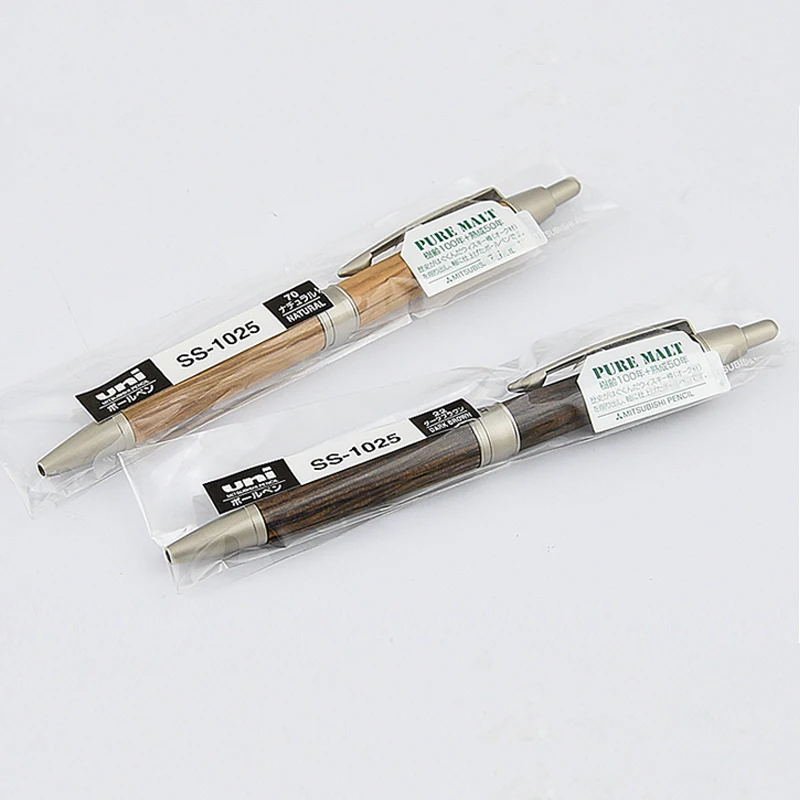 UNI PURE MALT 0.5mm black Ballpoint Pen oak Pen body SS-1015(Thick Rod)/SS-1025(Fine Rod)
UNI PURE MALT 0.5mm black Ballpoint Pen oak Pen body SS-1015(Thick Rod)/SS-1025(Fine Rod)