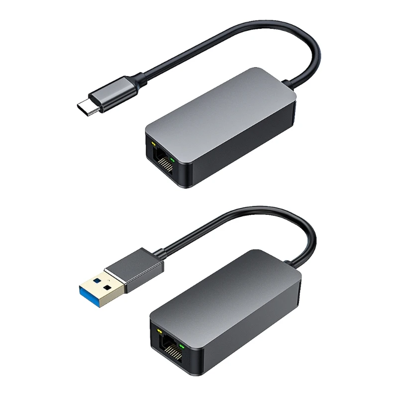 H7JF USB 3.0 Ethernet Adapter Type C to 2500M Network Converter RJ45 Lan for Windows
H7JF USB 3.0 Ethernet Adapter Type C to 2500M Network Converter RJ45 Lan for Windows