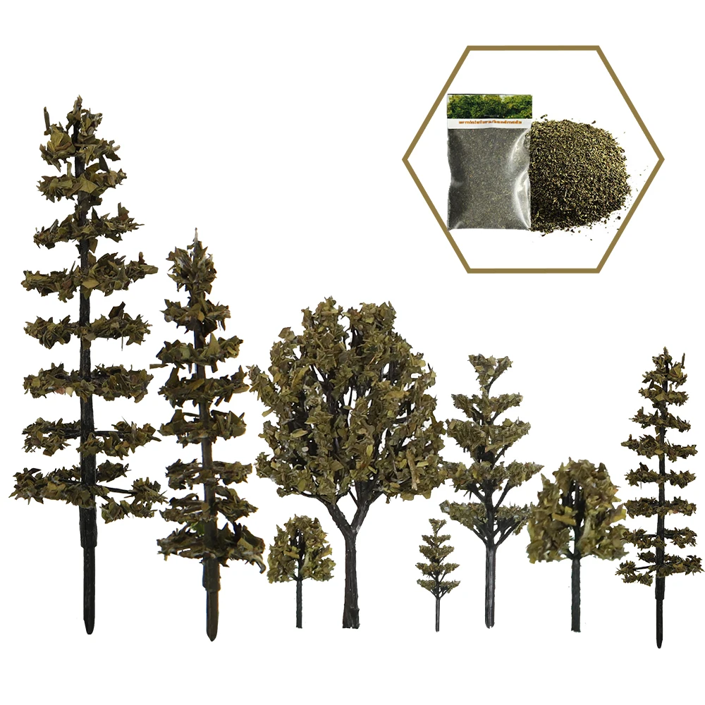 Multi-size Model Tree Withered Leaves, Miniature Tree Plant Making Accessories, Architectural Landscape Scenery Diorama 20PCS
Multi-size Model Tree Withered Leaves, Miniature Tree Plant Making Accessories, Architectural Landscape Scenery Diorama 20PCS