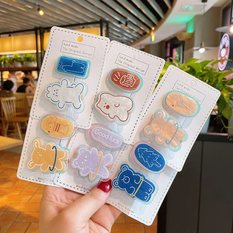 1 Set Lovely Cartoon Animal Style Hair Clips Girl Baby Hair Pins Kids Hair Accessories
1 Set Lovely Cartoon Animal Style Hair Clips Girl Baby Hair Pins Kids Hair Accessories