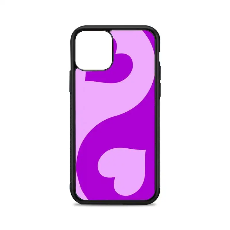 purple yin yang heart Phone Case for iPhone 12 mini 11 pro XS Max X XR 6 7 8 plus SE20 High quality TPU silicon cover
purple yin yang heart Phone Case for iPhone 12 mini 11 pro XS Max X XR 6 7 8 plus SE20 High quality TPU silicon cover