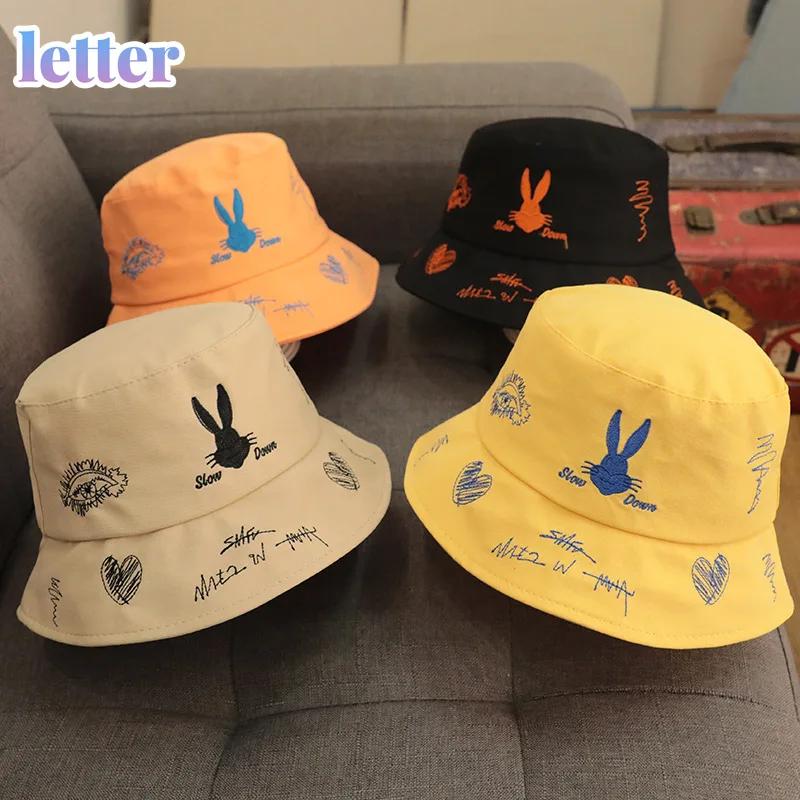 2021 New Children's Hat Spring and Autumn Baby Fisherman Hat Summer Boy Sun Hat Girl Bugs Bunny Pot Hat
2021 New Children's Hat Spring and Autumn Baby Fisherman Hat Summer Boy Sun Hat Girl Bugs Bunny Pot Hat