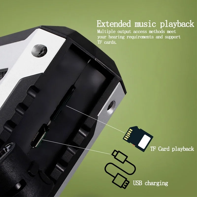 Portable Bluetooth Speaker Outdoor Military Material Waterproof Wireless Blue Tooth Speaker Powerful Deep Bass Handfree Speaker
Portable Bluetooth Speaker Outdoor Military Material Waterproof Wireless Blue Tooth Speaker Powerful Deep Bass Handfree Speaker