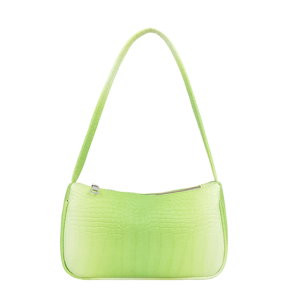 Popular Simple Female Daily Bag Shoulder Underarm Bag Retro Zipper PU Leather Tote Youth Ladies Simple Versatile Bag
Popular Simple Female Daily Bag Shoulder Underarm Bag Retro Zipper PU Leather Tote Youth Ladies Simple Versatile Bag