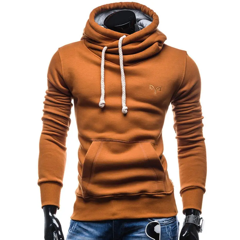 Men Hoodies Autumn Winter Solid Color Pattern Embroidery Thick Cotton Pullover Hoodie Casual Slim Turtleneck Male Sweatshirts
Men Hoodies Autumn Winter Solid Color Pattern Embroidery Thick Cotton Pullover Hoodie Casual Slim Turtleneck Male Sweatshirts