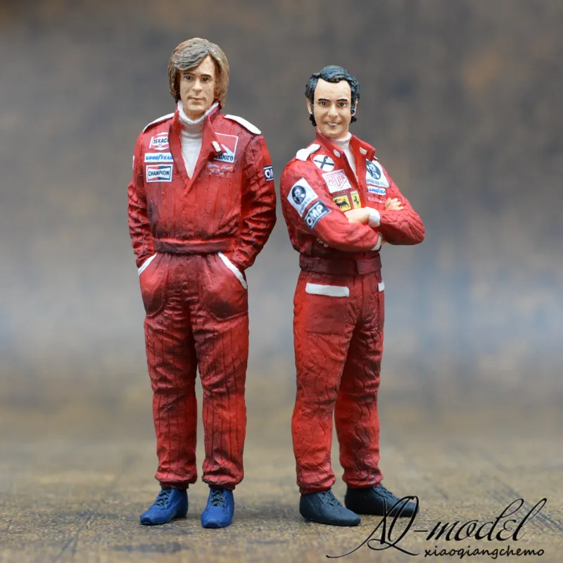 1/18 Resin die-casting doll model F1 racer Nick Lauda EXOTO car model scene doll layout decoration collection
1/18 Resin die-casting doll model F1 racer Nick Lauda EXOTO car model scene doll layout decoration collection