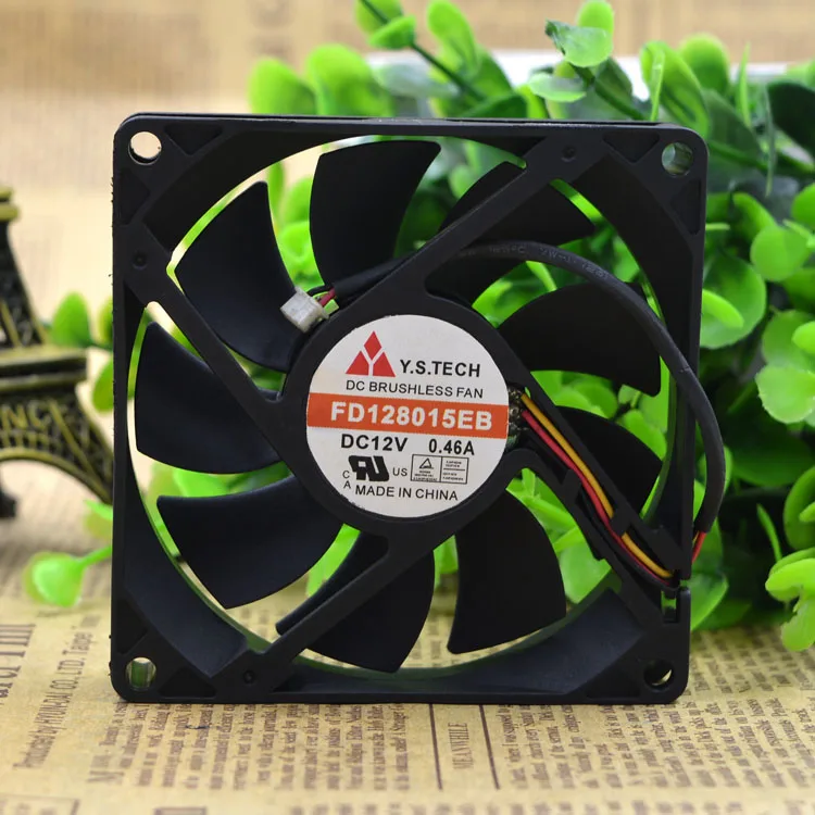 Новый оригинальный FD128015EB 8015 12В 0.46A 8 см gale объемный двойной шариковый вентилятор
Новый оригинальный FD128015EB 8015 12В 0.46A 8 см gale объемный двойной шариковый вентилятор