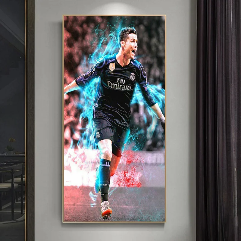 Soccer Abstract Player Posters Sports Star Print Paintings Modern Soccer Wall Art Pictures For Living Room Decor
Soccer Abstract Player Posters Sports Star Print Paintings Modern Soccer Wall Art Pictures For Living Room Decor