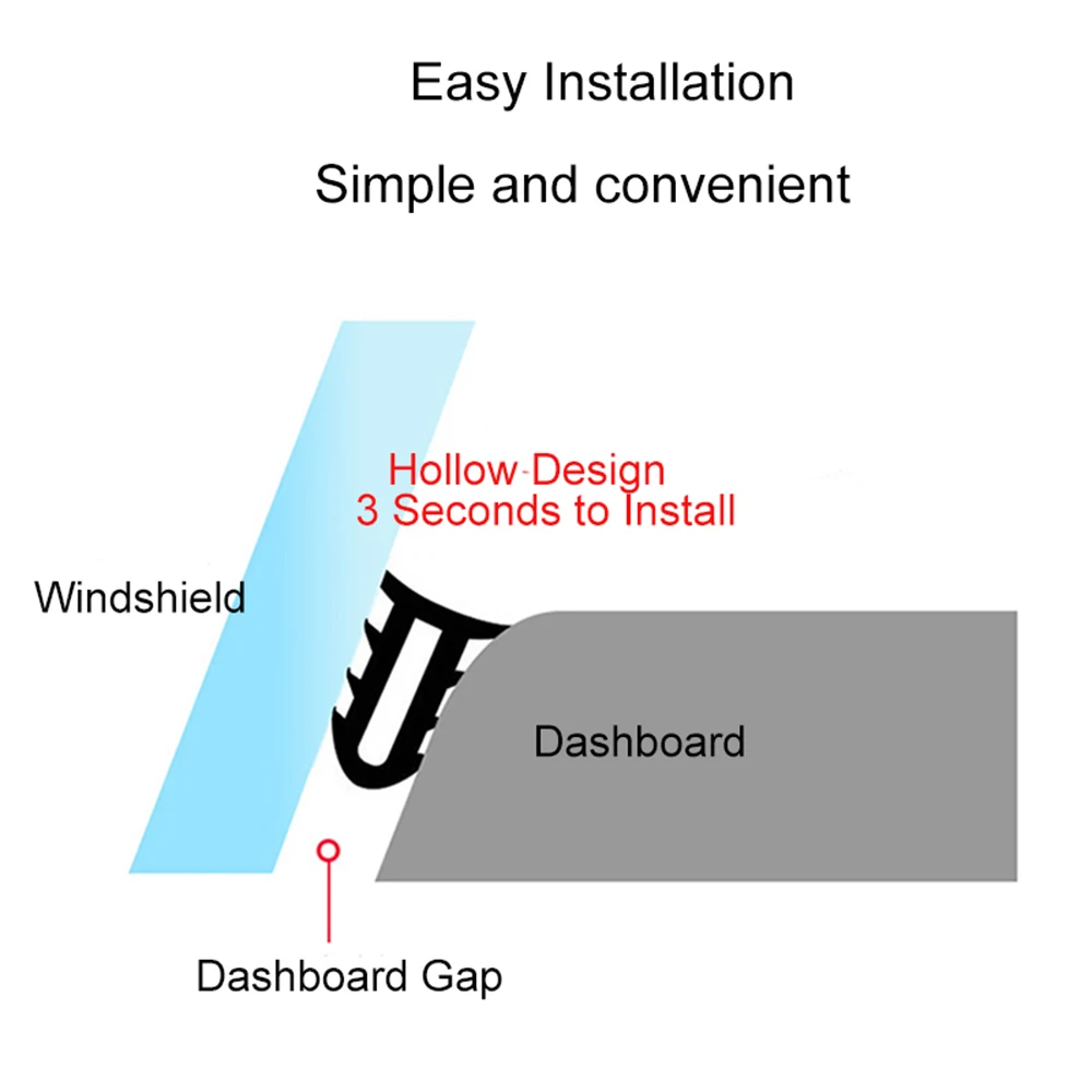 Car Windshield Soundproof Sealing Tape 1.6M Universal Rubber Dash Panel Sealant Interior Accessories
Car Windshield Soundproof Sealing Tape 1.6M Universal Rubber Dash Panel Sealant Interior Accessories