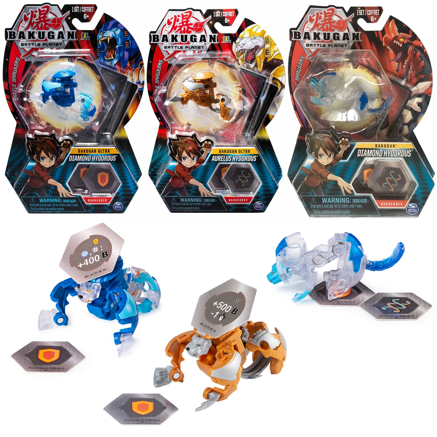 

Bakugan Battle Planet New Style HYDOROUS Deformable Battle Toys Action Figure Model Boy Gifts