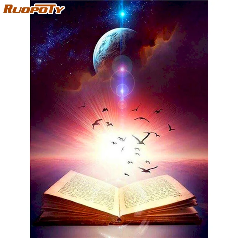 RUOPOTY DIY Painting By Number Canvas Kits Abstract Book Home Decoration Coloring By Numbers Acrylic Paint Paintings Wall Decor
RUOPOTY DIY Painting By Number Canvas Kits Abstract Book Home Decoration Coloring By Numbers Acrylic Paint Paintings Wall Decor