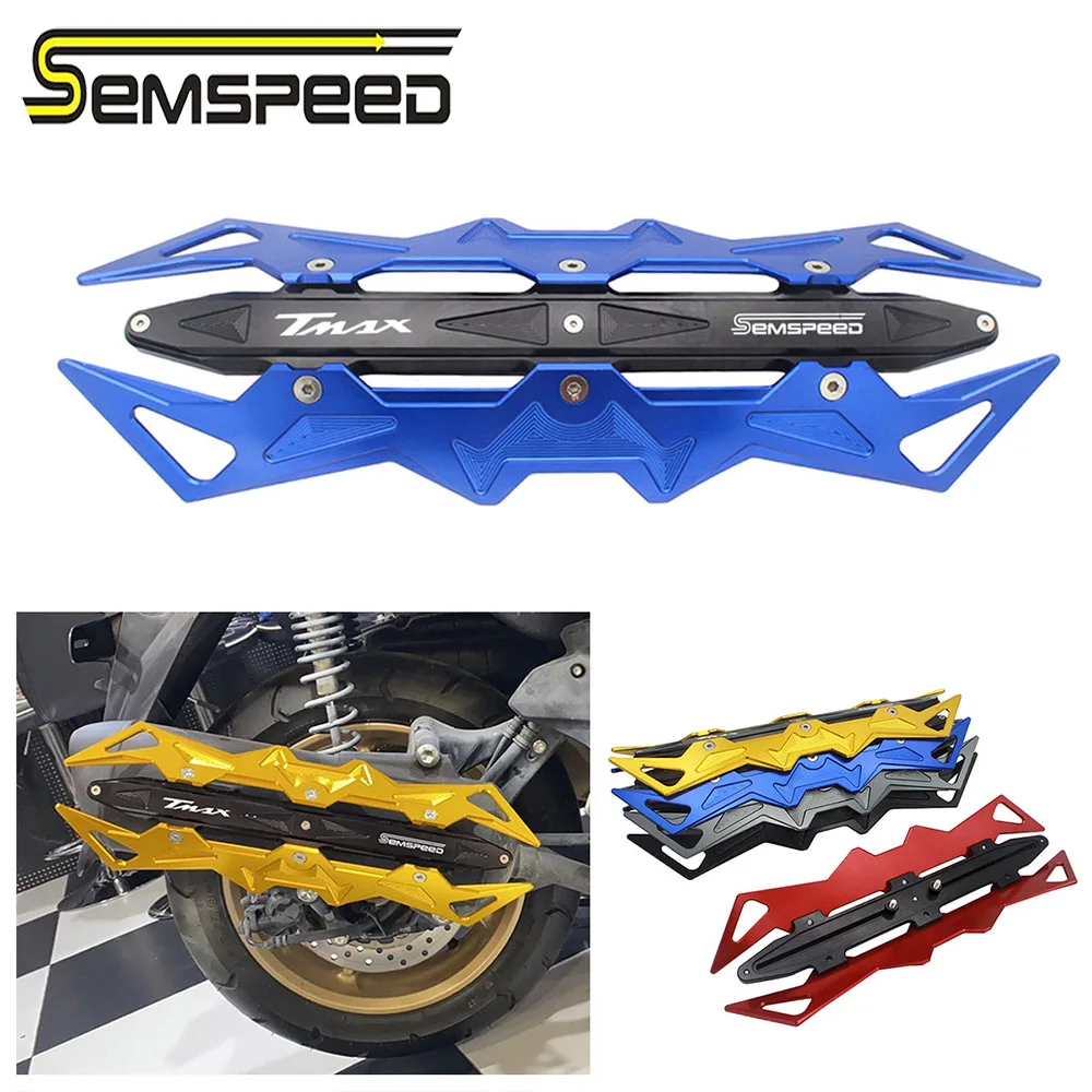 SEMSPEED CNC мотоциклетная теплозащитная выхлопная труба глушитель Защитная крышка