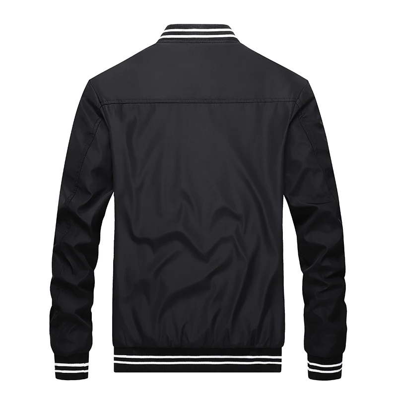 SAZ autumn and winter new men's baseball collar striped plus velvet thick coat casual all-match jacket
SAZ autumn and winter new men's baseball collar striped plus velvet thick coat casual all-match jacket