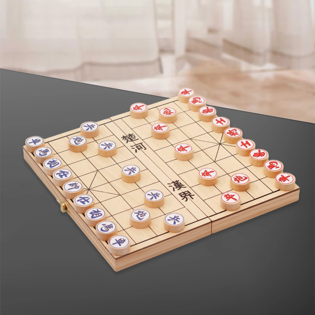 Складной Деревянный Китайский Шахматный набор Xiangqi, дорожные настольные игры, традиционная шахматная игра, настольная стратегия и навыки д...
Складной Деревянный Китайский Шахматный набор Xiangqi, дорожные настольные игры, традиционная шахматная игра, настольная стратегия и навыки д...