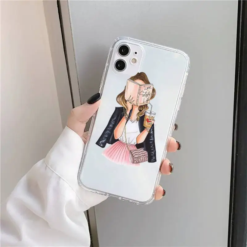 Princess Female boss coffee Phone Case Transparent for iPhone 11 12 mini pro XS MAX 8 7 6 6S Plus X 5S SE 2020 XR 
Princess Female boss coffee Phone Case Transparent for iPhone 11 12 mini pro XS MAX 8 7 6 6S Plus X 5S SE 2020 XR