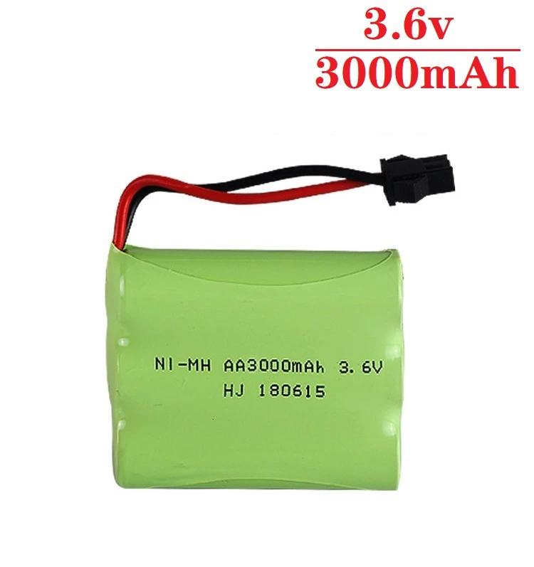 (M Model ) 3.6v 3000mah NiMH Battery For Rc toys Car Tanks Trains Robot Boat Gun Ni-MH AA 2400mah 3.6v Rechargeable Battery 
(M Model ) 3.6v 3000mah NiMH Battery For Rc toys Car Tanks Trains Robot Boat Gun Ni-MH AA 2400mah 3.6v Rechargeable Battery