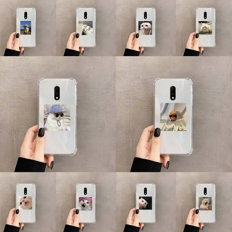 cat Phone Case Transparent For OnePlus MEIZU MEITU M 7 8 9 16 17 T PRO XS moible bag 
cat Phone Case Transparent For OnePlus MEIZU MEITU M 7 8 9 16 17 T PRO XS moible bag
