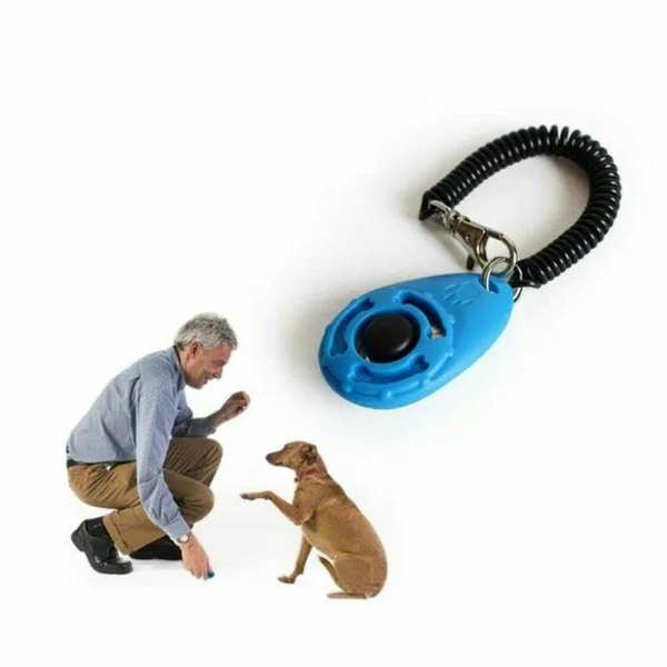 Pet Trainer Pet Dog Training Clicker Adjustable Sound Key Chain And Wrist Strap Doggy Train Click Pet Products
Pet Trainer Pet Dog Training Clicker Adjustable Sound Key Chain And Wrist Strap Doggy Train Click Pet Products