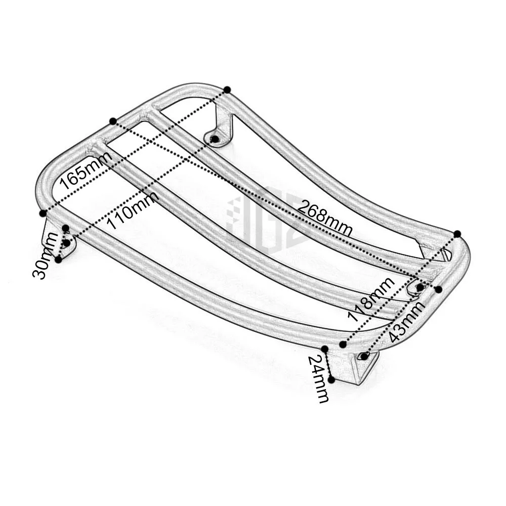 Motorcycle Aluminum Front Luggage Rack Support Holder Bracket Frame for VESPA Sprint Primavera 150 2017 2018 2019 Carbon Black
Motorcycle Aluminum Front Luggage Rack Support Holder Bracket Frame for VESPA Sprint Primavera 150 2017 2018 2019 Carbon Black