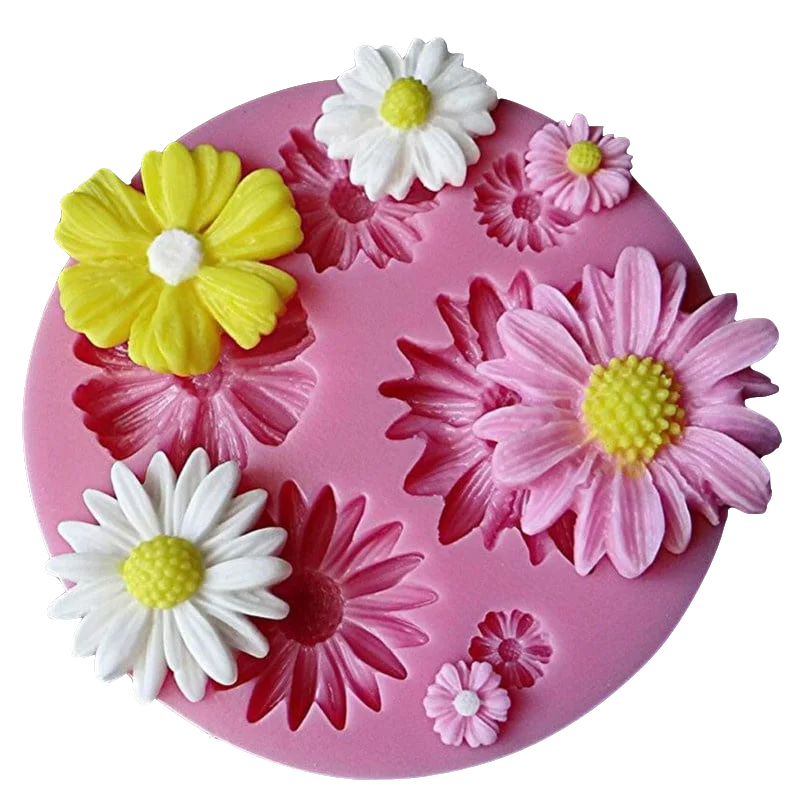 Silicone Beautiful Chrysanthemum Flowers chocolate Party cake decorating tools DIY Sunflower baking fondant mold
Silicone Beautiful Chrysanthemum Flowers chocolate Party cake decorating tools DIY Sunflower baking fondant mold