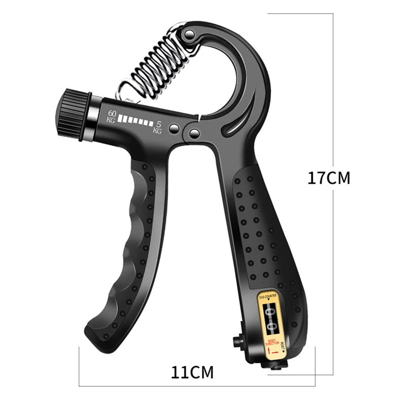 WorthWhile 5-60Kg Gym Fitness Hand Grip Men Adjustable Finger Heavy Exerciser Strength for Muscle Recovery Hand Gripper Trainer
WorthWhile 5-60Kg Gym Fitness Hand Grip Men Adjustable Finger Heavy Exerciser Strength for Muscle Recovery Hand Gripper Trainer