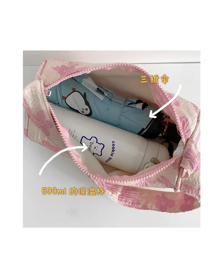 Pink Flower Shoulder Bag for Women Female Purses and Handbags Fashion Designer Ladies Small Round Bucket Underarm Bags Bolsos
Pink Flower Shoulder Bag for Women Female Purses and Handbags Fashion Designer Ladies Small Round Bucket Underarm Bags Bolsos