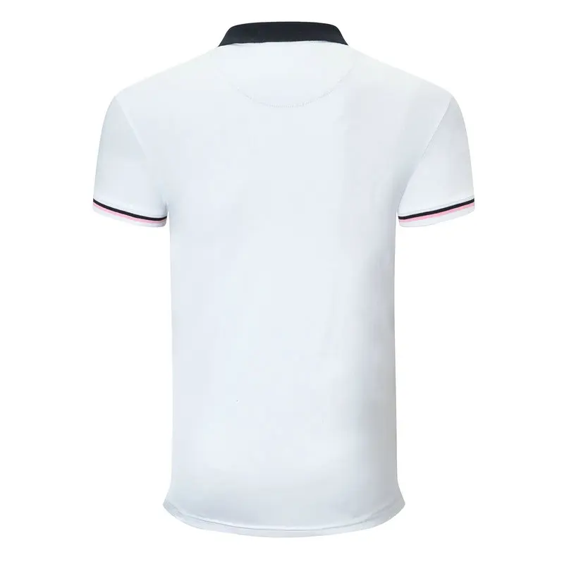 New Men Polo Shirt Short Sleeve Mens Casual letter Embroidery golf polos Cotton homme men solid polos tops PLUS 3XL
New Men Polo Shirt Short Sleeve Mens Casual letter Embroidery golf polos Cotton homme men solid polos tops PLUS 3XL