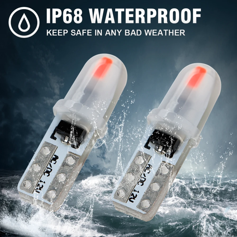 OKEEN 2Pcs T5 Led Bulb W3W W1.2W Led Canbus Car Interior Lights Dashboard warming indicator Wedge Auto Instrument Lamp 12V
OKEEN 2Pcs T5 Led Bulb W3W W1.2W Led Canbus Car Interior Lights Dashboard warming indicator Wedge Auto Instrument Lamp 12V