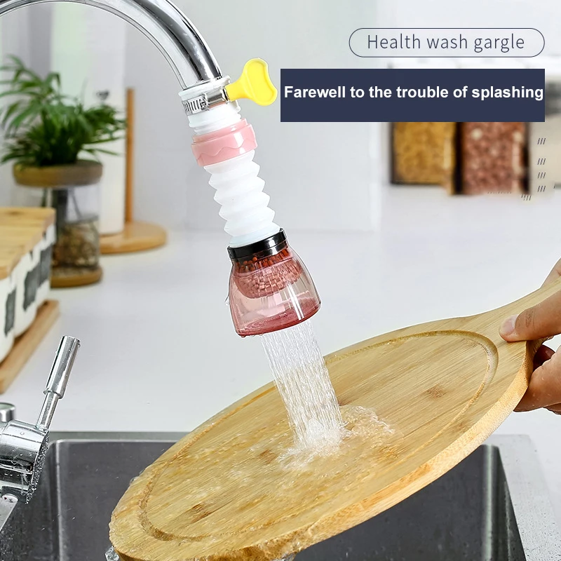 NEW Kitchen Faucet Extender 360 Degree Adjustable Water Saving Splash-proof Kitchen Gadgets Water Tap Extension Filter Accessory
NEW Kitchen Faucet Extender 360 Degree Adjustable Water Saving Splash-proof Kitchen Gadgets Water Tap Extension Filter Accessory