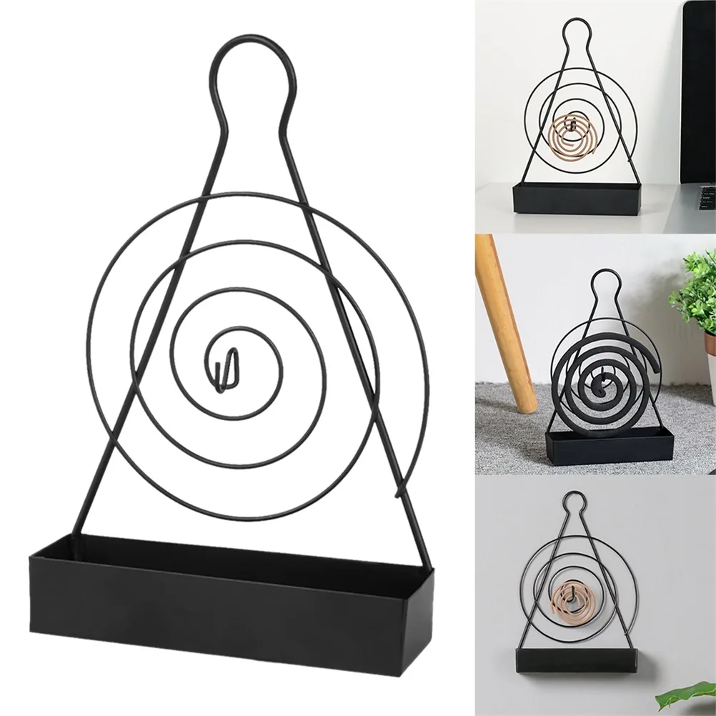 Nordic Simple Spiral Mosquito Coil Holder Iron Mosquito Coil Frame Insect Repellent Incense Rack Home Decoractive Holder
Nordic Simple Spiral Mosquito Coil Holder Iron Mosquito Coil Frame Insect Repellent Incense Rack Home Decoractive Holder