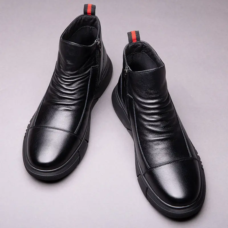 2021 Winter Boots Male Shoes British Style Korean Tooling Trendy Shoes Plus Velvet Warm Cotton Shoe Ankle Man Boot
2021 Winter Boots Male Shoes British Style Korean Tooling Trendy Shoes Plus Velvet Warm Cotton Shoe Ankle Man Boot