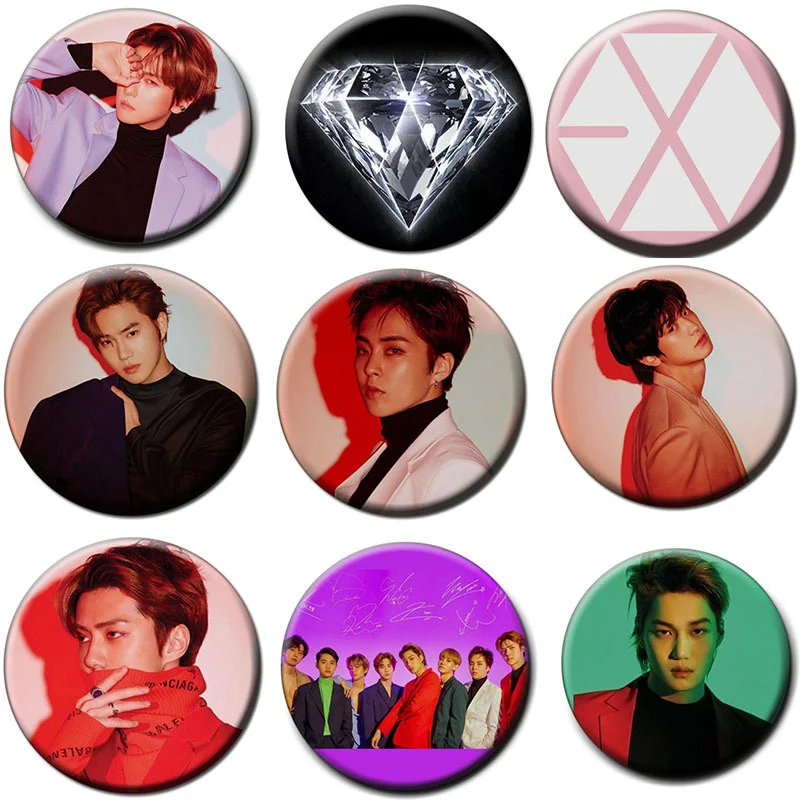 KPOP EXO LOVE SHOTBadge Zhang Yixing Brooch Badge Accessories EXO-L Bian Baek Hyun Star Peripheral Korea Group Thank You Cards
KPOP EXO LOVE SHOTBadge Zhang Yixing Brooch Badge Accessories EXO-L Bian Baek Hyun Star Peripheral Korea Group Thank You Cards