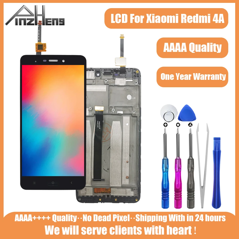 Оригинальный ЖК дисплей PINZHENG для Xiaomi Redmi 4A сенсорный экран дигитайзер запасной с