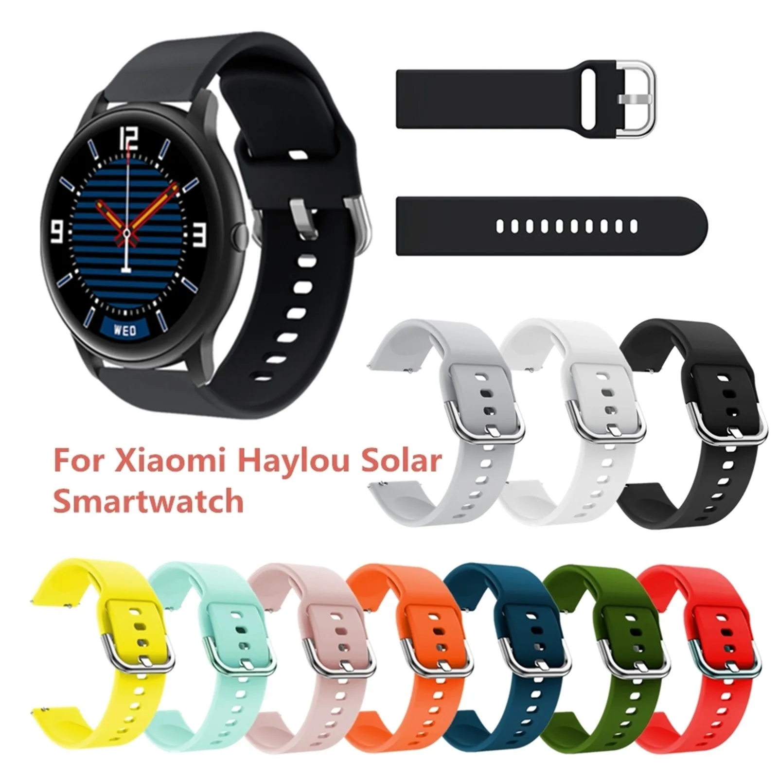 New Fashion Watchband For Xiaomi IMILAB KW66 Solid Color Sports Silicone Bracelet Wrist Strap Band For xiaomi IMILAB KW66 22MM
New Fashion Watchband For Xiaomi IMILAB KW66 Solid Color Sports Silicone Bracelet Wrist Strap Band For xiaomi IMILAB KW66 22MM