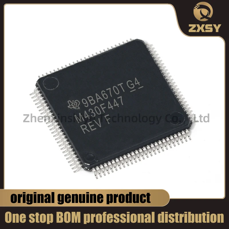 New MSP430F447IPZR MSP430F448 MSP430F449 Ti QFP100 M430F448 microcontroller with low power consumption
New MSP430F447IPZR MSP430F448 MSP430F449 Ti QFP100 M430F448 microcontroller with low power consumption