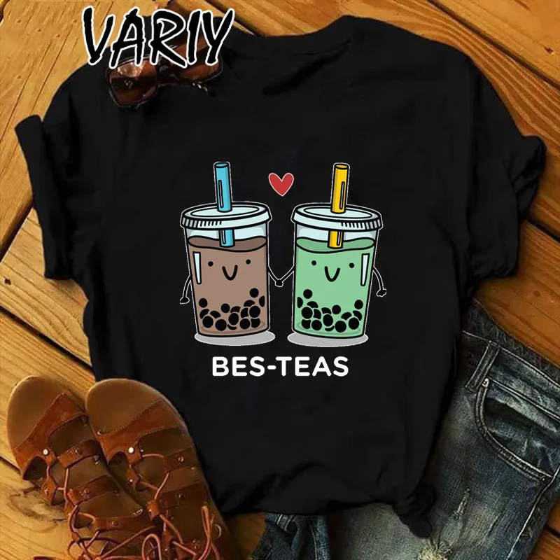 Kawaii Bubble Tea Funny T Shirt Women Harajuku Y2K Tops Cute Graphic T-shirt Manga Grunge Tshirt Summer Anime Top Tees Female
Kawaii Bubble Tea Funny T Shirt Women Harajuku Y2K Tops Cute Graphic T-shirt Manga Grunge Tshirt Summer Anime Top Tees Female