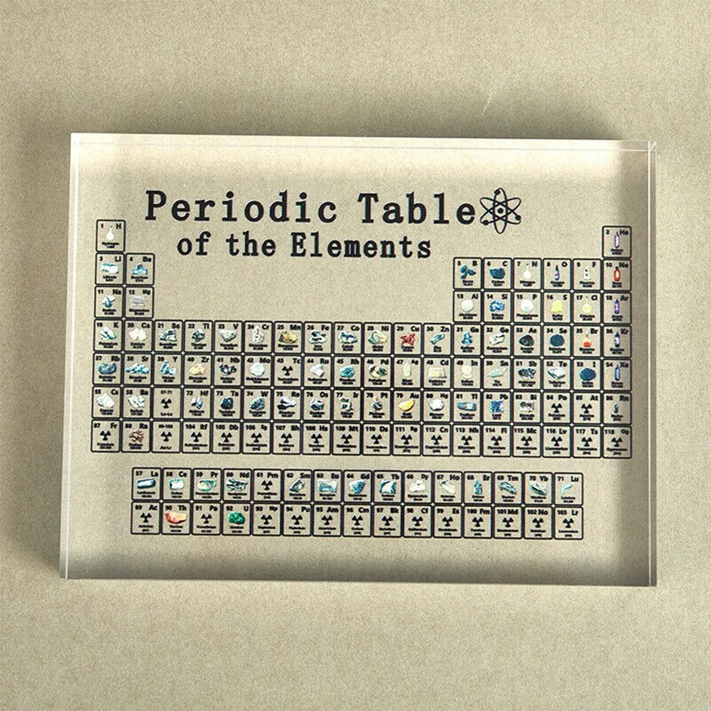 Acrylic Periodic Table Display Real Elements Kids Teaching School Gifts For Desk Decoration Gifts For Students Teachers
Acrylic Periodic Table Display Real Elements Kids Teaching School Gifts For Desk Decoration Gifts For Students Teachers