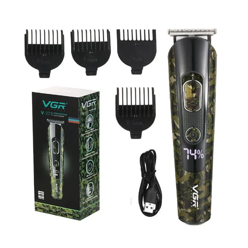 VGR hair trimmer USB rechargeable hair clipper haircut machine 0mm oil head clipper beard trimmer hair cutter LCD display
VGR hair trimmer USB rechargeable hair clipper haircut machine 0mm oil head clipper beard trimmer hair cutter LCD display