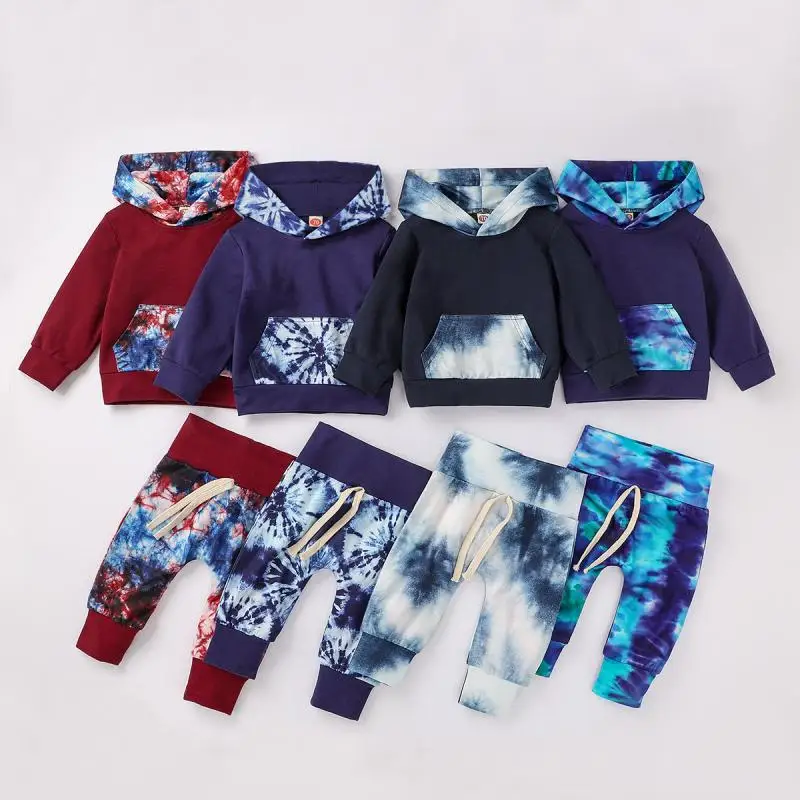 Clothes for Newborns Baby Girl Sets Boys Print Tie Dye Hooded Sweatshirt Pullover Tops Pants Trousers 2Pcs Kids Tracksuit Outfit
Clothes for Newborns Baby Girl Sets Boys Print Tie Dye Hooded Sweatshirt Pullover Tops Pants Trousers 2Pcs Kids Tracksuit Outfit