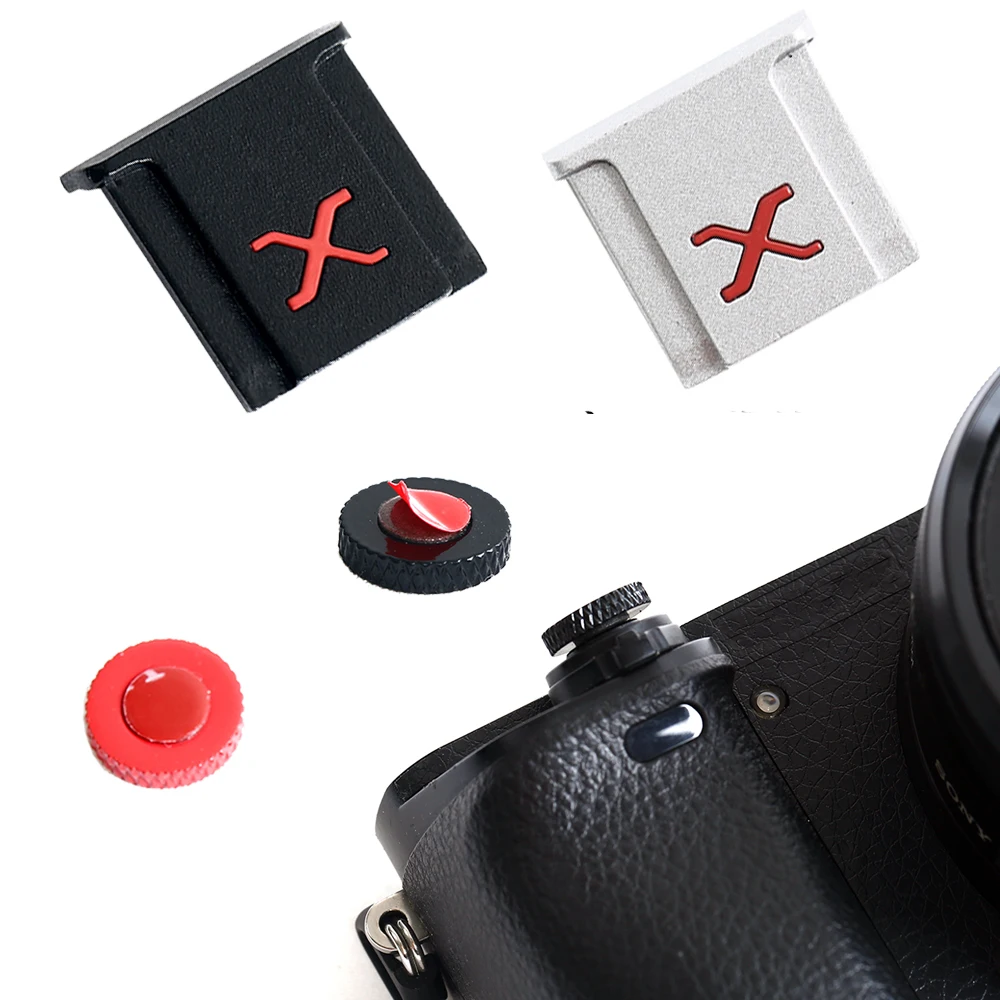 

Hot Shoe Cover & Shutter Release Button for Fujifilm X-T200 X-T100 X-A7 X-A20 X-A10 X-A5 X-A3 X-H1 X-T1 XS10 X-A2 X-A1 GFX 50RS