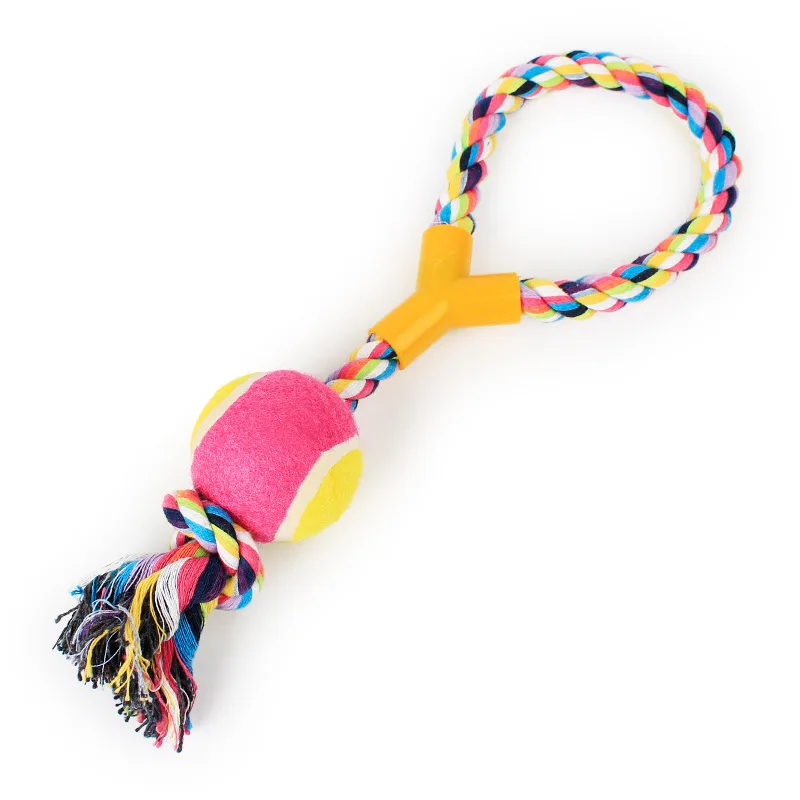 Funny Educational Pet Toy Pull Cotton Rope Ball Pet Cotton Rope Toy Dog Toy With Tennis Training Toy Large
Funny Educational Pet Toy Pull Cotton Rope Ball Pet Cotton Rope Toy Dog Toy With Tennis Training Toy Large