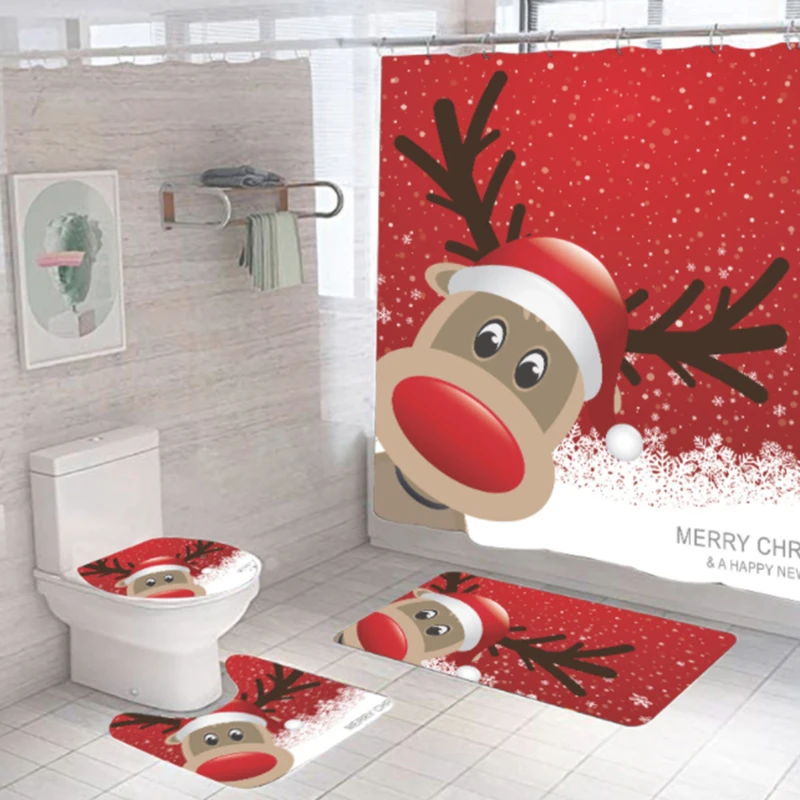 Christmas Toilet Cover Bathroom Curtain Merry Christmas Decor For Home Christmas Ornaments Xmas Gifts New Year
Christmas Toilet Cover Bathroom Curtain Merry Christmas Decor For Home Christmas Ornaments Xmas Gifts New Year